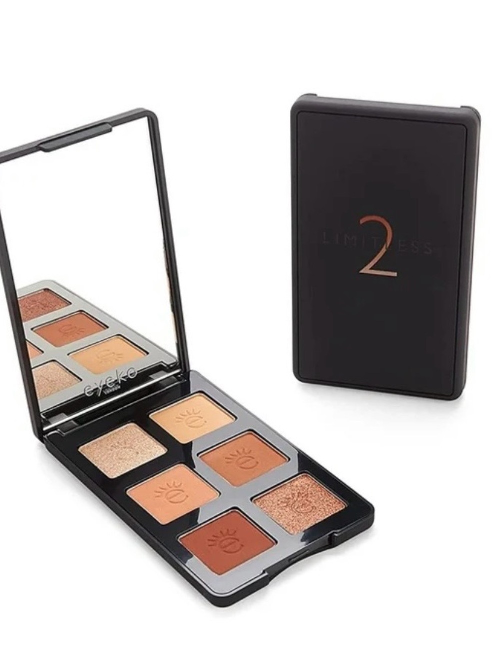 Eyeko Neutral Eyeshadow Palette #2 - Warm Brown & Peach Tones, BNIB - Picture 2 of 5